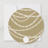 & メリーブライトスパークルスシックホリデーパーティー招待状 招待状 (裏面)