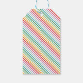 メリーブライトフェスティバルカラフルレトロミニマル ギフトタグ (裏面)