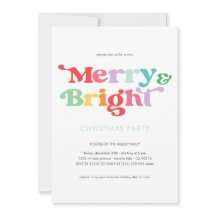 メリーブライトフェスティバルカラフルレトロミニマル