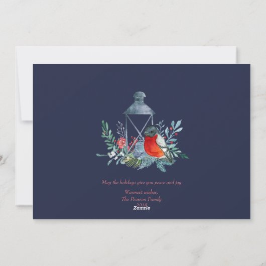 & メリーブライトフェスティバルホリデーフォトカード シーズンカード (裏面)