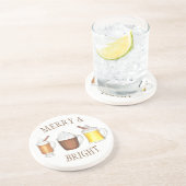 & メリーブライトホリデーエグノグココアバターラム コースター (側面)