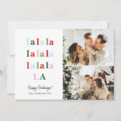 & メリーブライトレトロファミリーホリデーカード シーズンカード (正面)