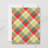 メリーブライト教師感謝ギフトカード 招待状 (裏面)