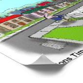 メリーポピンズ傘おもしろい収集アートポスター ポスター (角)