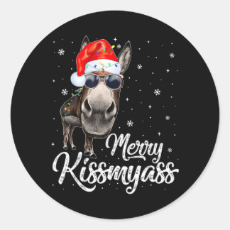 メリーマイキッス サーカスティック クリスマス パジャマ クリスマス プレゼント ラウンドシール