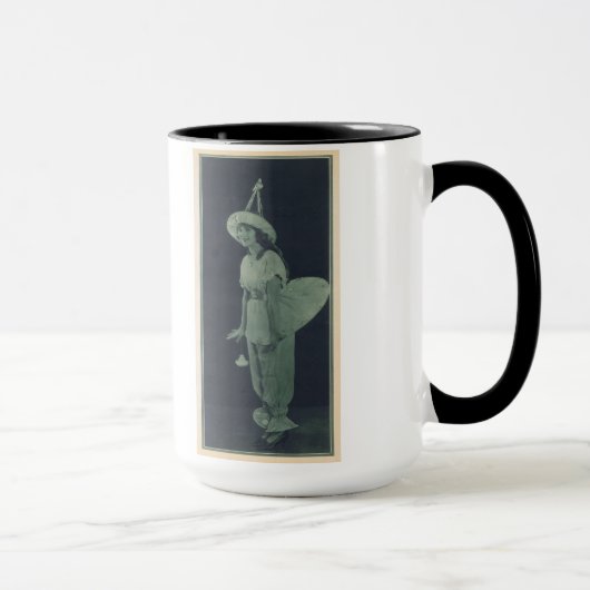 メリーマイルの鋳造業者のかわいい1921年のヴィンテージのポートレート マグカップ (右)