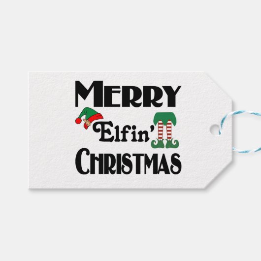 メリーマジッククリスマス ギフトタグ (正面(横))