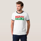 メリーミニクリスマス Tシャツ (正面フル)