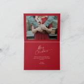 メリーミニマルクリスマススクリプト2写真 シーズンカード (内部)