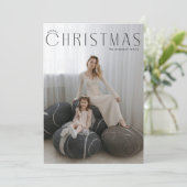 メリーミニマルクリスマスポートレート シーズンカード (スタンド正面)