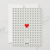 メリーミニマルクリスマス家族写真 シーズンカード (裏面)