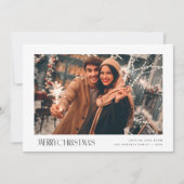 メリーミニマルスのクリスマスグリーティングカード シーズンカード (正面)