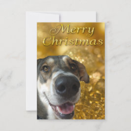 メリーミャクリスマスサンキューカード サンキューカード