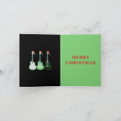 メリーミュージカルロックアンドロールクリスマスギター シーズンカード (内部)