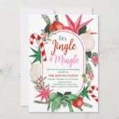 メリーメイキングJingleとMingle Christmasパーティー 招待状 (正面)