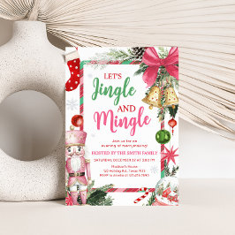 メリーメイキングJingleとMingle Christmasパーティー 招待状
