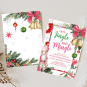 メリーメイキングJingleとMingle Christmasパーティー 招待状