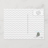 メリーメリークリスマスと新年おめでとう シーズンポストカード (裏面)