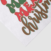 メリーメリーメリークリスマスティッシュペーパー 薄葉紙 (詳細)
