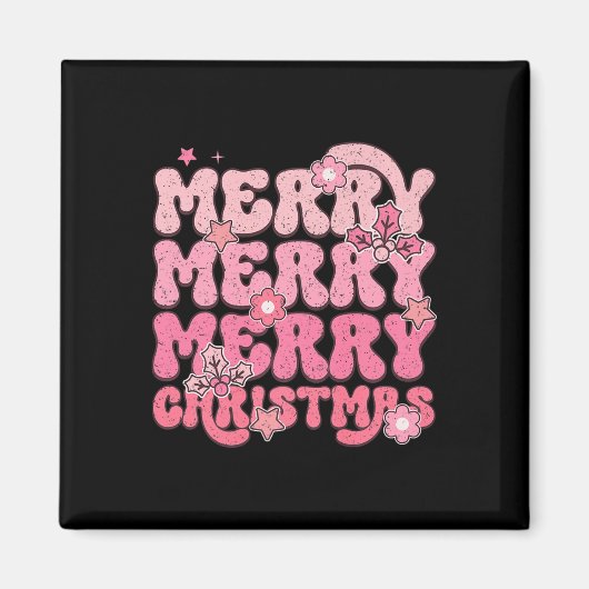 メリーメリーメリークリスマス祭り マグネット (正面)