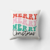 メリーメリーメリークリスマス クッション (裏面)