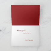 メリーメリーメリークリスマス シーズンカード (内部)