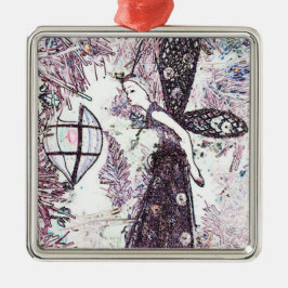 メリーメリーメリークリスマス メタルオーナメント