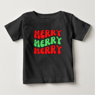 メリーメリーメリー ベビーTシャツ