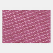 メリーメリーメリー ラッピングペーパーシート (正面)