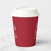 メリーメリー休日 紙コップ (左)