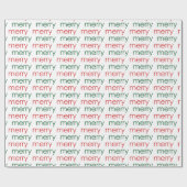 メリーメリー ラッピングペーパー (フラット)