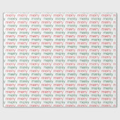 メリーメリー ラッピングペーパー (フラット)