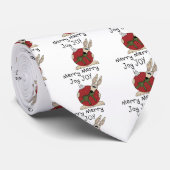 メリーメリーJoy Tシャツとプレゼント ネクタイ (ロール)