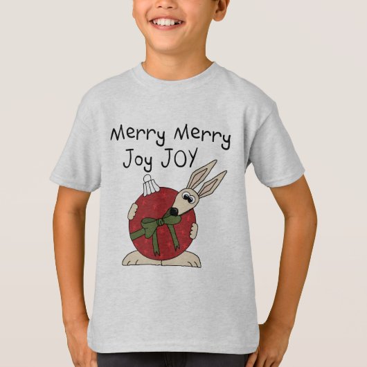 メリーメリーJoy Tシャツとプレゼント Tシャツ (正面)