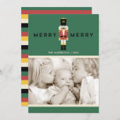 メリーメリーNutcrackerクリスマスホリデーカード シーズンカード (正面/裏面)