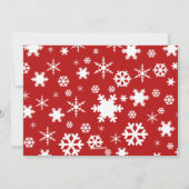 メリーモダンエレガントクリスマスフォトコラージュ  シーズンカード (裏面)