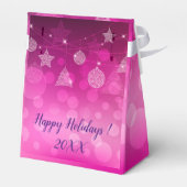 メリーモダンエレガントクリスマス休暇 フェイバーボックス (裏面サイド)