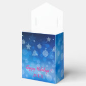 メリーモダンエレガントクリスマス休暇 フェイバーボックス (オープン)