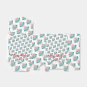 メリーモダンエレガントクリスマス休暇 フェイバーボックス (折り畳みなし)