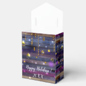 メリーモダンエレガントクリスマス休暇 フェイバーボックス (オープン)