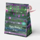 メリーモダンエレガントクリスマス休暇 フェイバーボックス (裏面サイド)