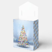 メリーモダンエレガントクリスマス休暇 フェイバーボックス (オープン)