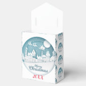 メリーモダンエレガントクリスマス休暇 フェイバーボックス (オープン)