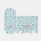 メリーモダンエレガントクリスマス休暇 フェイバーボックス (折り畳みなし)