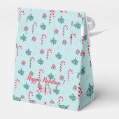 メリーモダンエレガントクリスマス休暇 フェイバーボックス (裏面サイド)