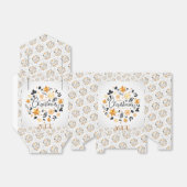 メリーモダンエレガントクリスマス休暇 フェイバーボックス (折り畳みなし)