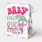 メリーモダンエレガントクリスマス休暇 フェイバーボックス (裏面サイド)