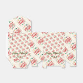 メリーモダンエレガントクリスマス休暇 フェイバーボックス (折り畳みなし)