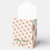 メリーモダンエレガントクリスマス休暇 フェイバーボックス (オープン)