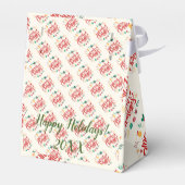 メリーモダンエレガントクリスマス休暇 フェイバーボックス (裏面サイド)